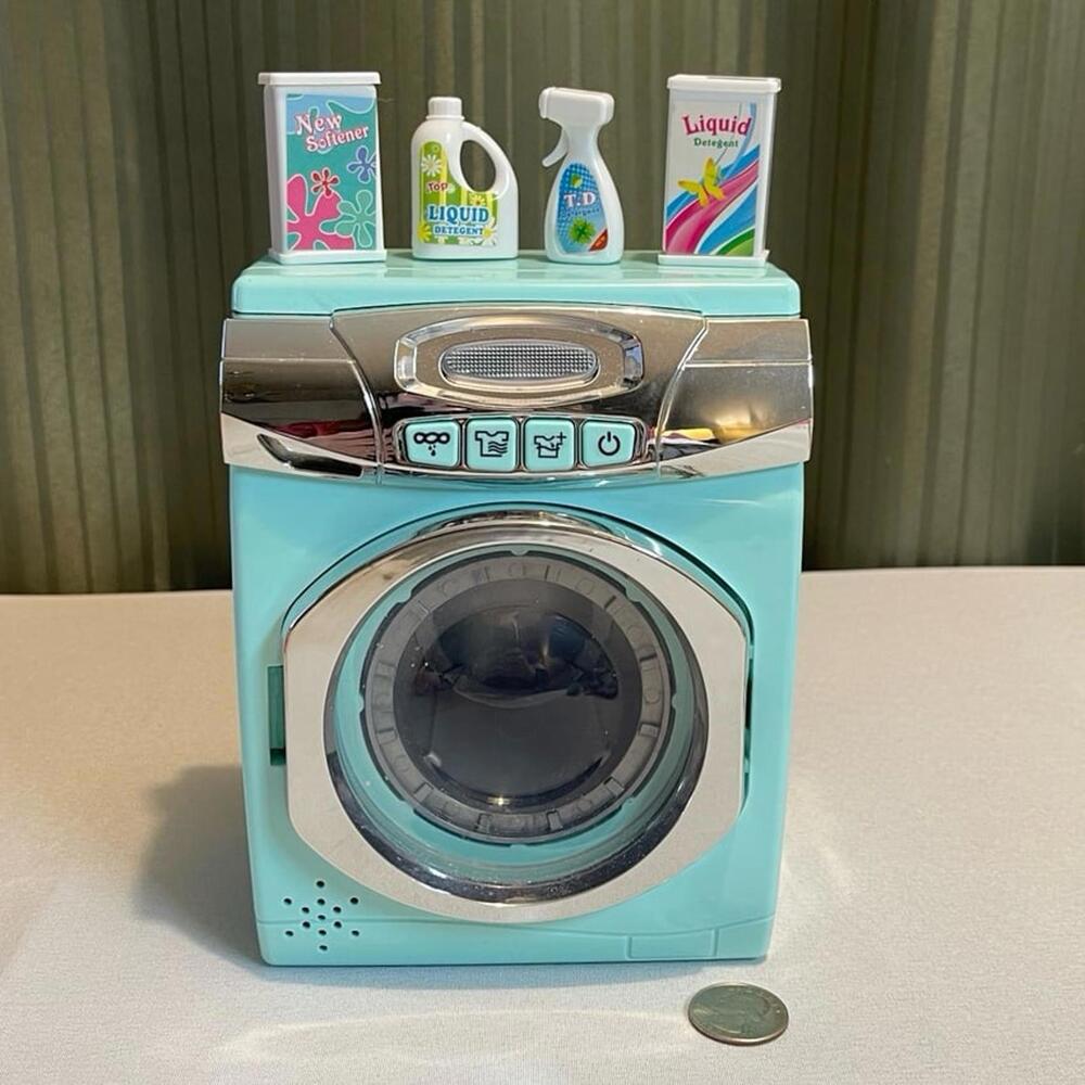 Kid Washer and Dryer Play Set Sky-Blue 1Set
6.9×5.3x3.3in